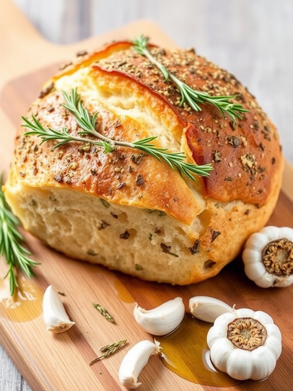 savory garlic bread recipe