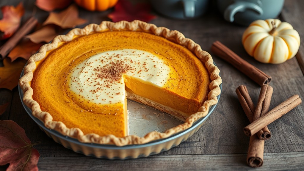 savory pumpkin custard delight