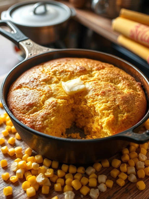 southern style cornbread recipe