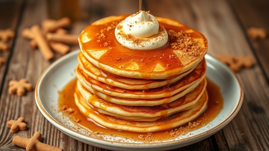 speculoos syrup pancake delight