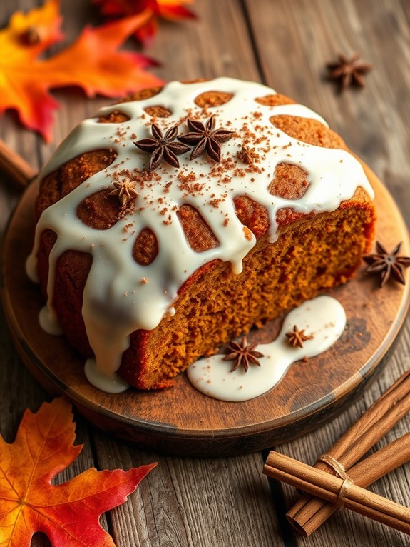 spiced gingerbread cake delight