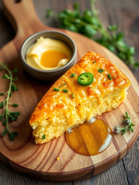 spicy cheesy cornbread recipe