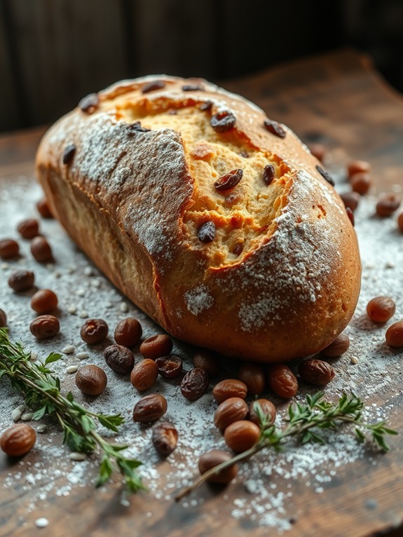 sweet caraway raisin bread