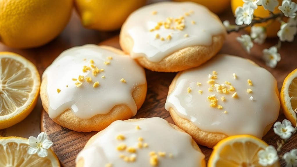 sweet citrus dessert treats