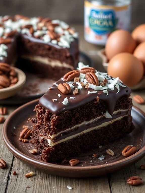 traditional german chocolate cake