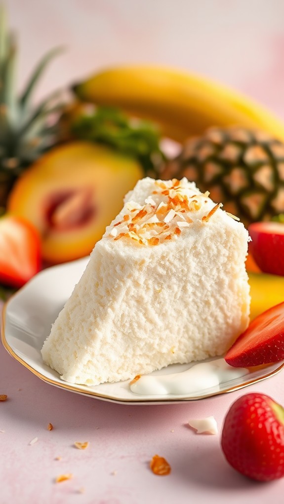 tropical coconut dessert delight