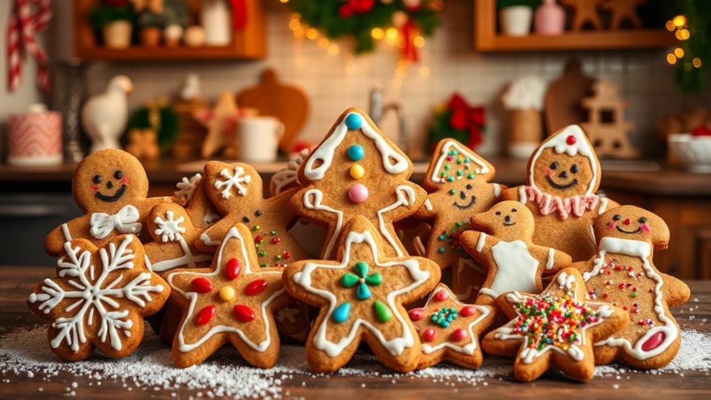 unique gingerbread cookie designs