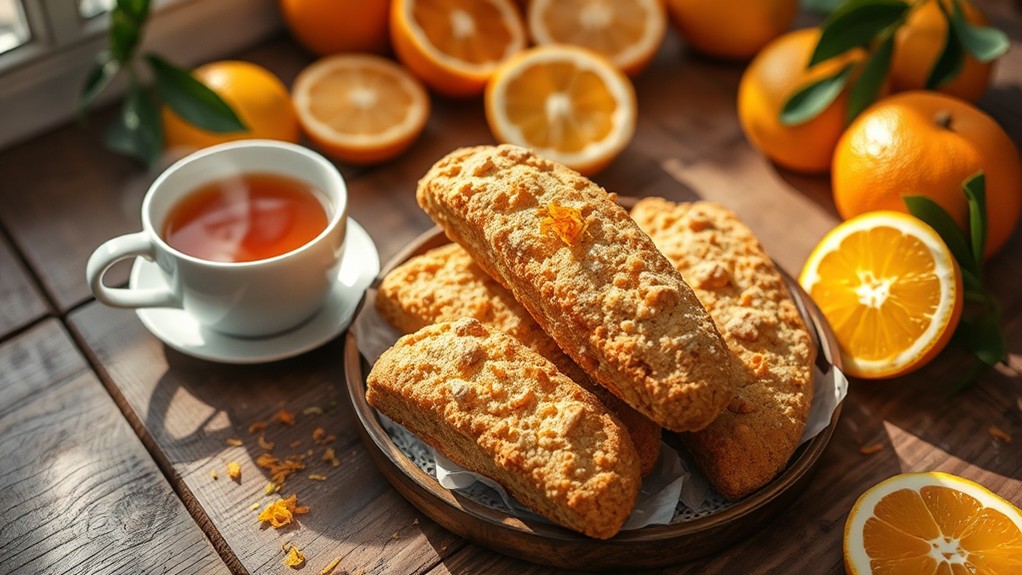 zesty citrus biscotti delight