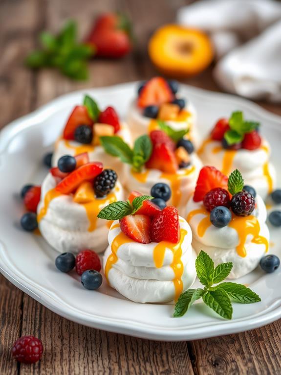 delicious mini pavlova treats