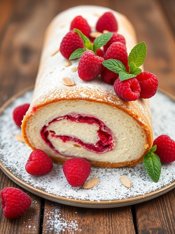 delicious raspberry almond pastry