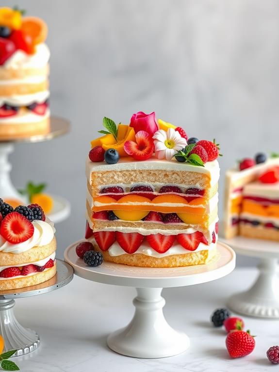 deliciously fruity cake options