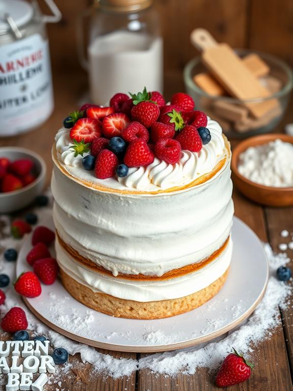 gluten free chantilly cake recipe