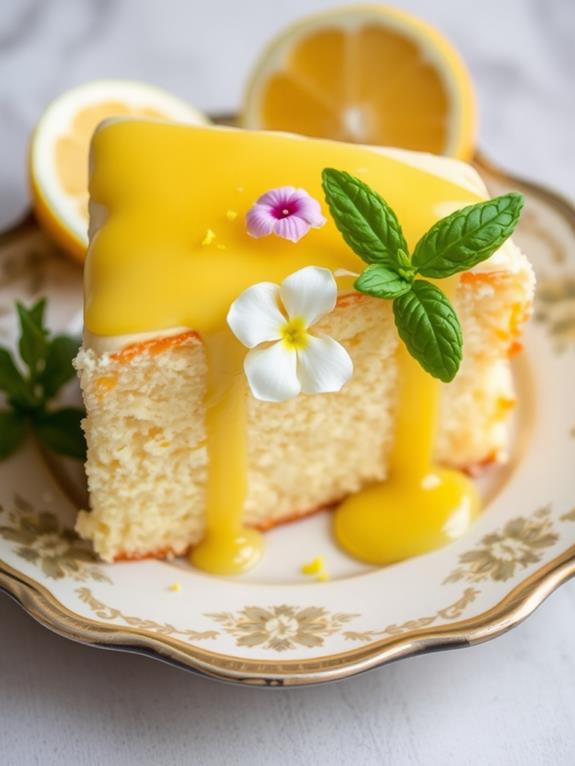 lemon genoise cake recipe