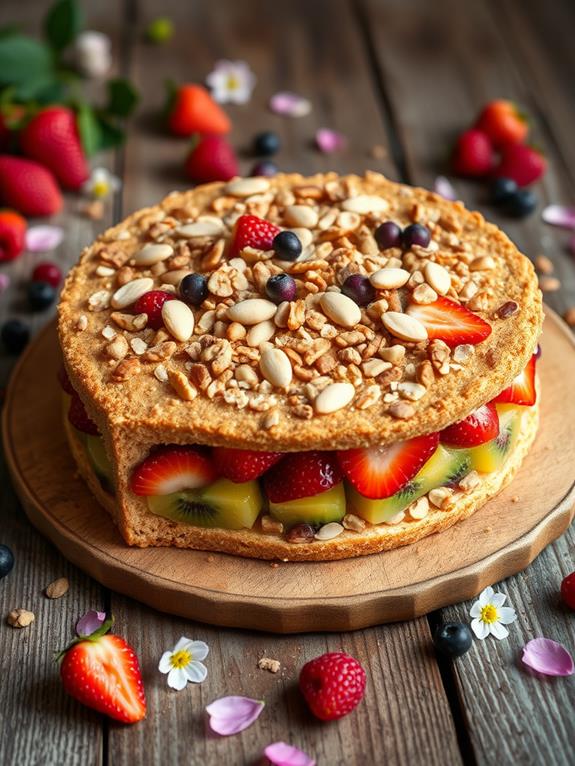 nutty fruit biscuit delight