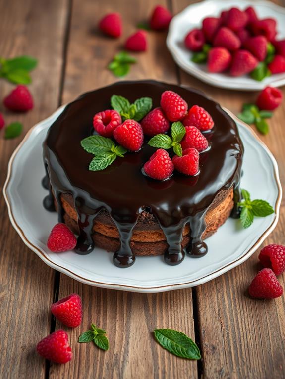 plant based chocolate cake