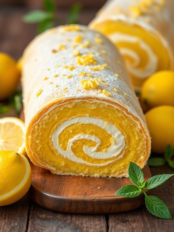 zesty dessert roll delight