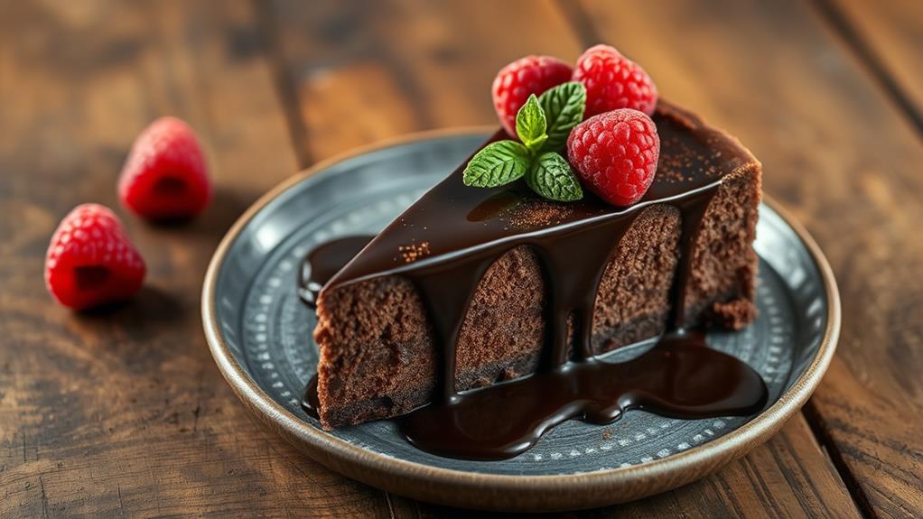 decadent chocolate japanese cheesecake