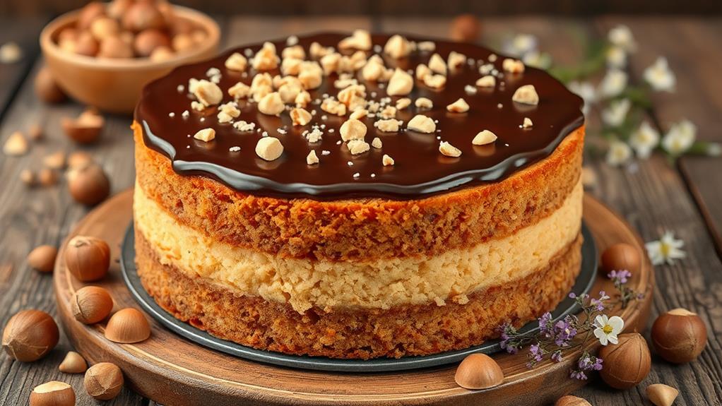 delicious hazelnut sponge delight