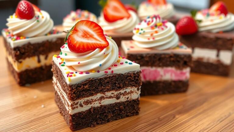 delicious ice cream cakes