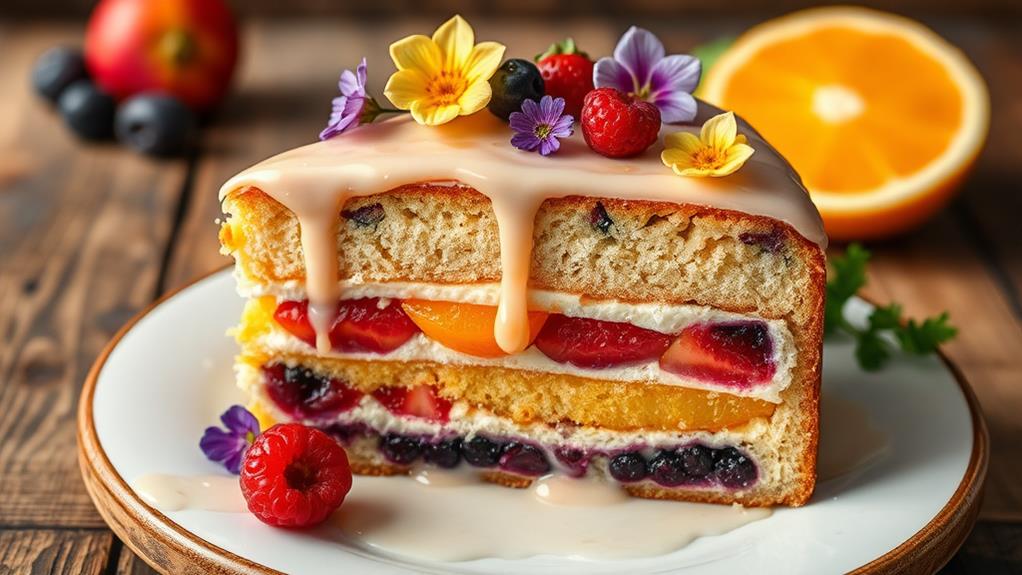 deliciously fruity lane cake