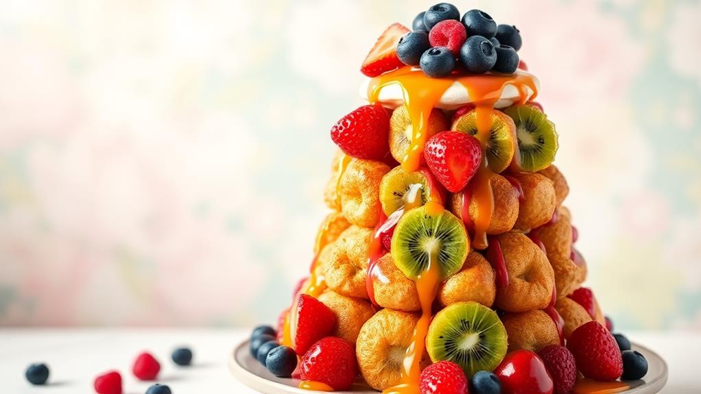 fruity croquembouche delight