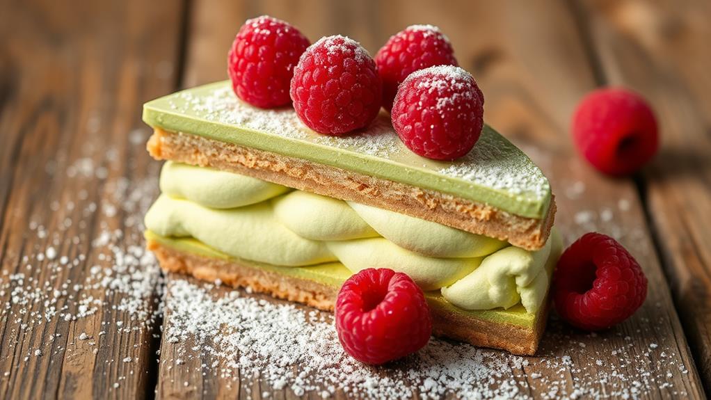 matcha green tea dessert